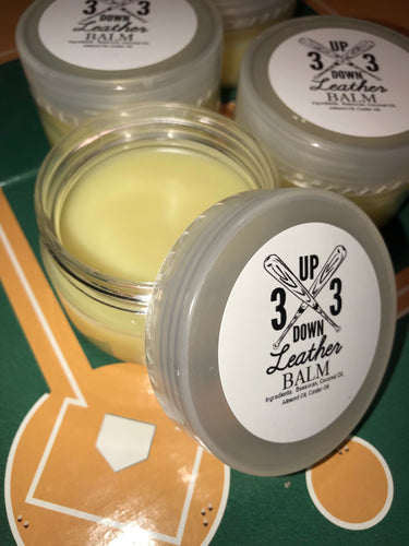 Leather Balm 3oz - 3up3down Leather